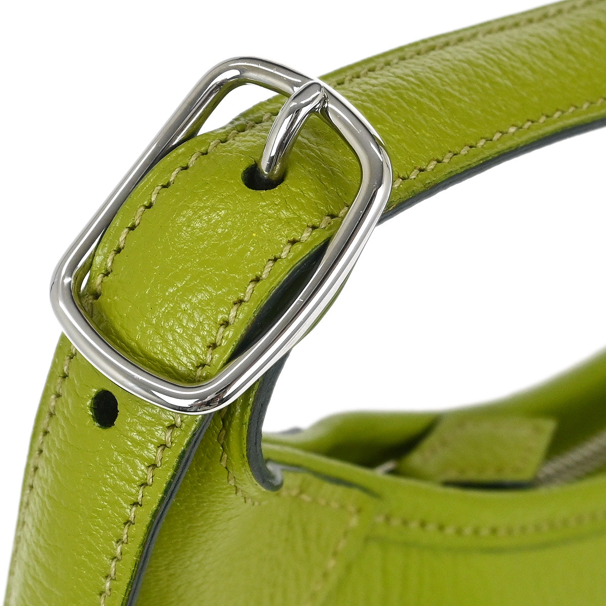 Hermes Anis Green Chevre Trim 31 Shoulder Bag