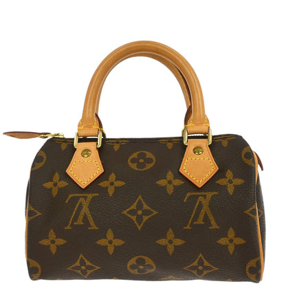 Louis Vuitton Monogram Mini Speedy Handbag M41534