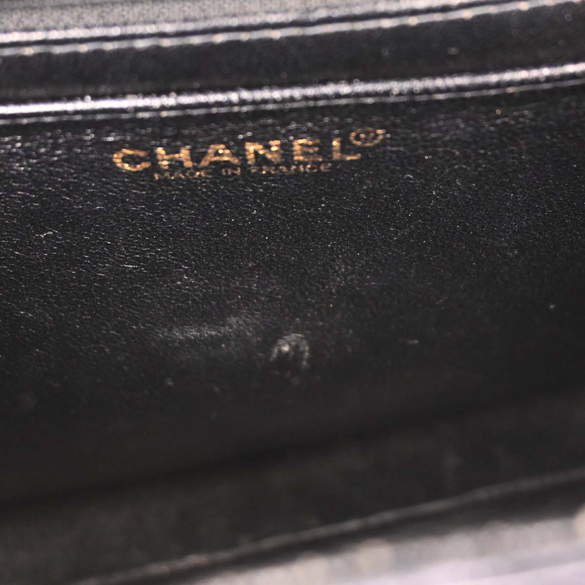 Chanel 1997-1999 Black Caviar Top Handle Handbag