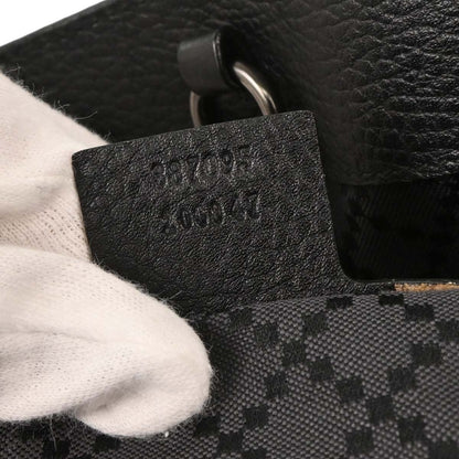 Gucci Black Bamboo Shoulder Bag