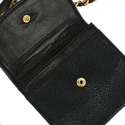 Chanel Black Caviar Multi Pouch Belt Bum Bag #75/30