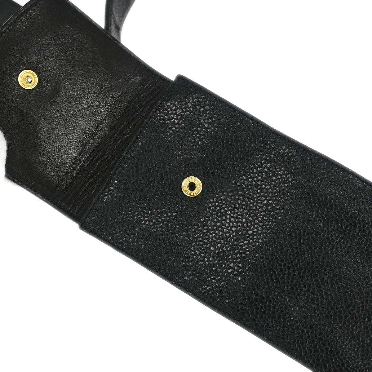 Chanel Black Caviar Multi Pouch Belt Bum Bag #75/30