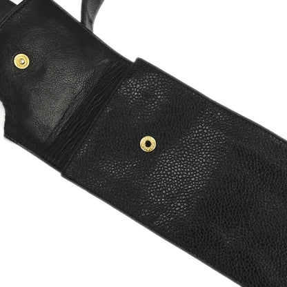 Chanel Black Caviar Multi Pouch Belt Bum Bag #75/30