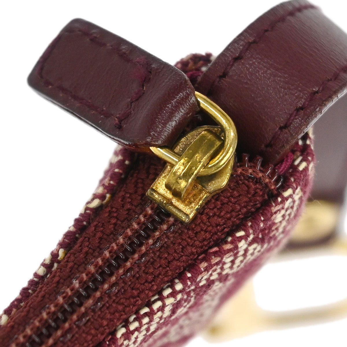 Christian Dior Trotter Saddle Coin Purse Wallet Mini Pouch Bag