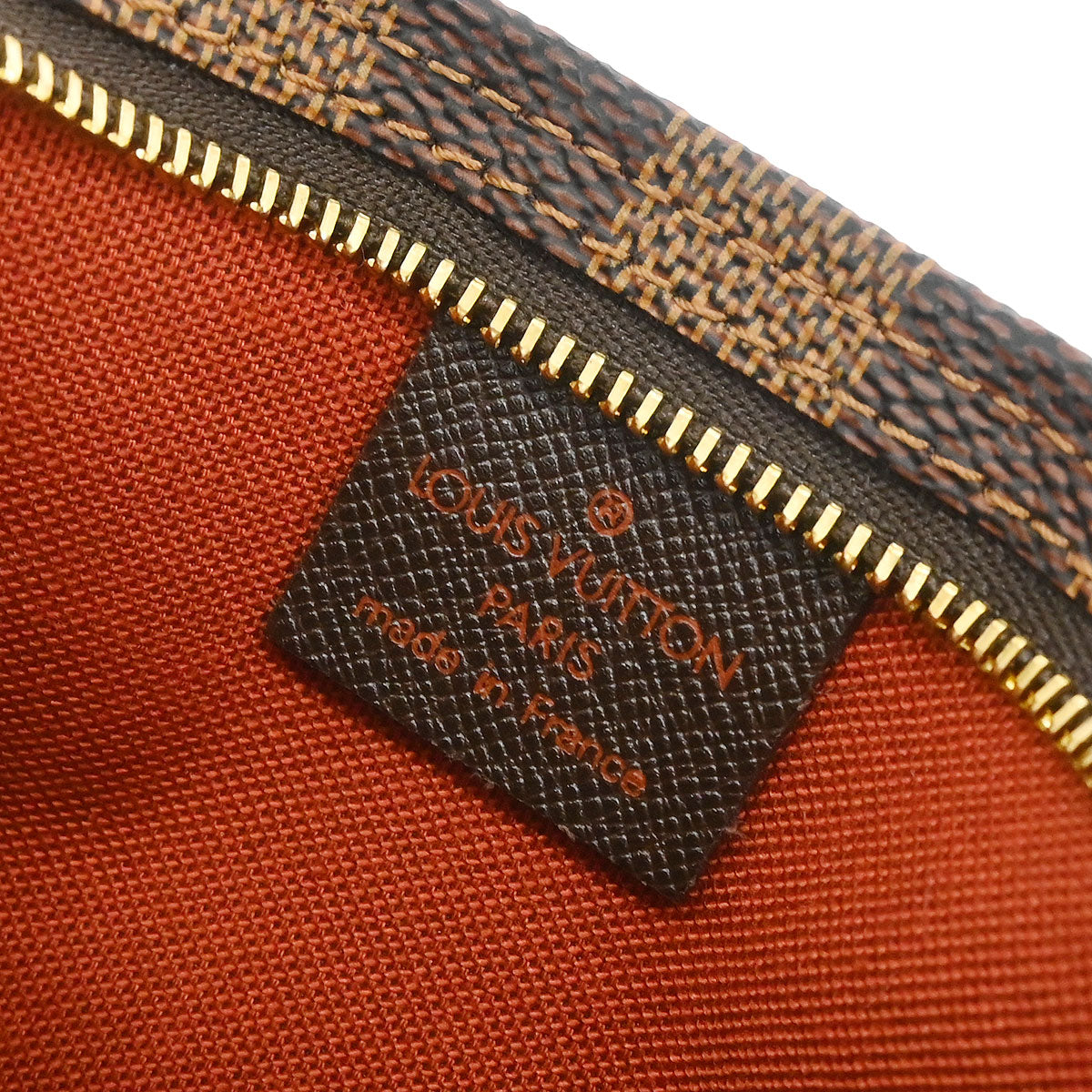 Louis Vuitton Damier Trousse Makeup Handbag N51982