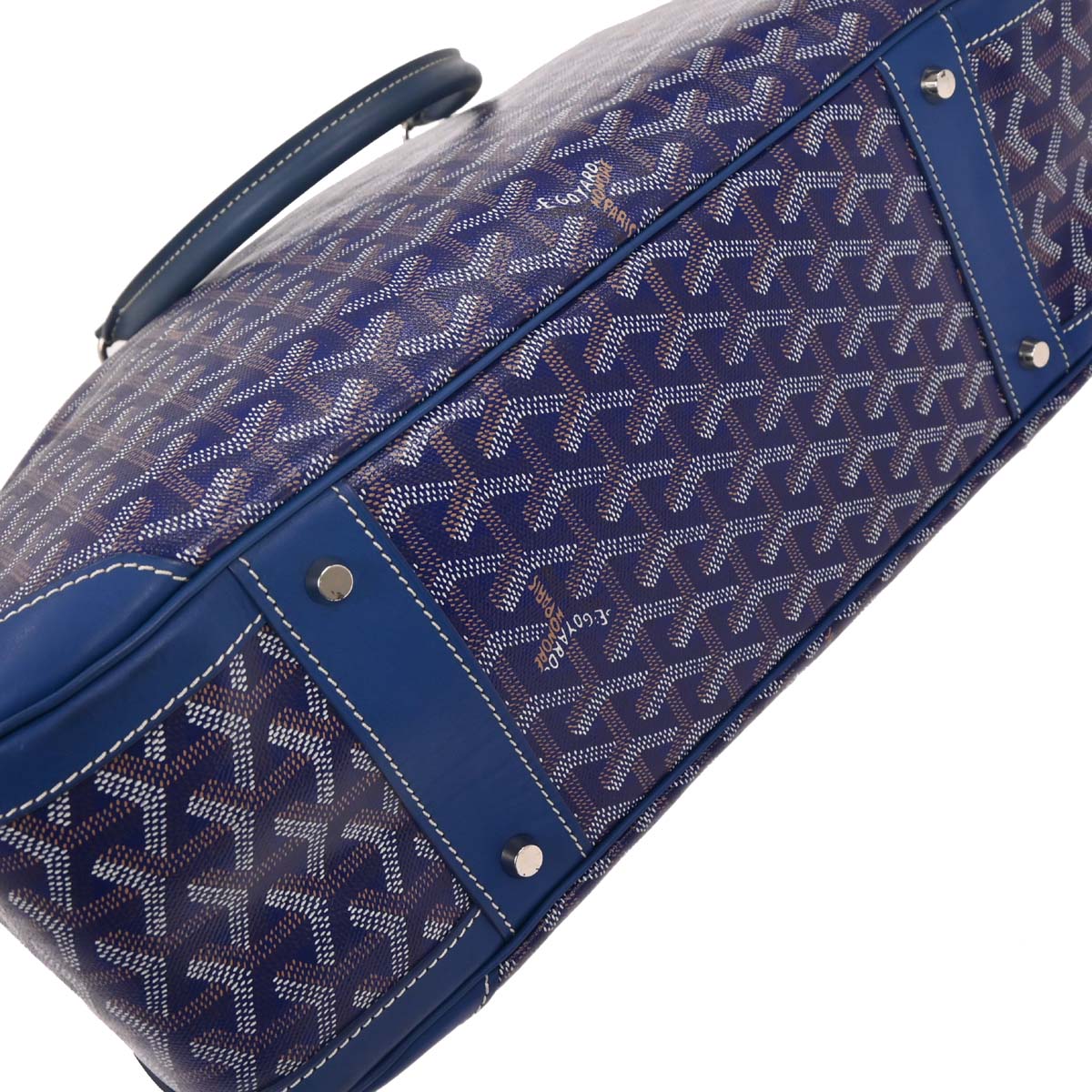 Goyard Blue Saint Jeanne GM Handbag