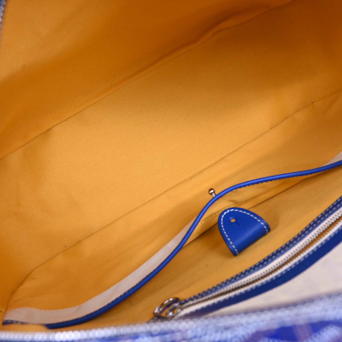 Goyard Blue Saint Jeanne GM Handbag