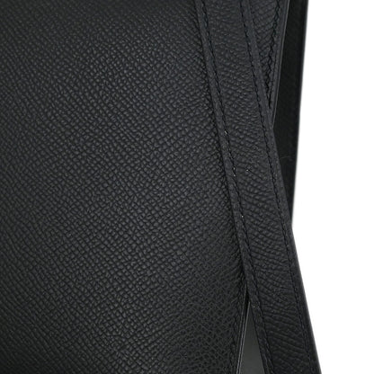 Hermes Black Epsom Kelly 28 Sellier 2way Shoulder Handbag