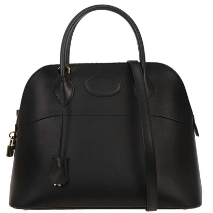 Hermes Black Box Calf Bolide 31 2way Shoulder Handbag