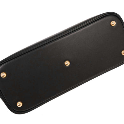 Hermes Black Box Calf Bolide 31 2way Shoulder Handbag