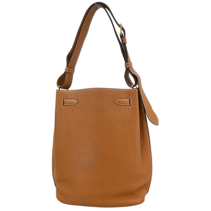 Hermes Gold Togo So Kelly 22 Shoulder Bag