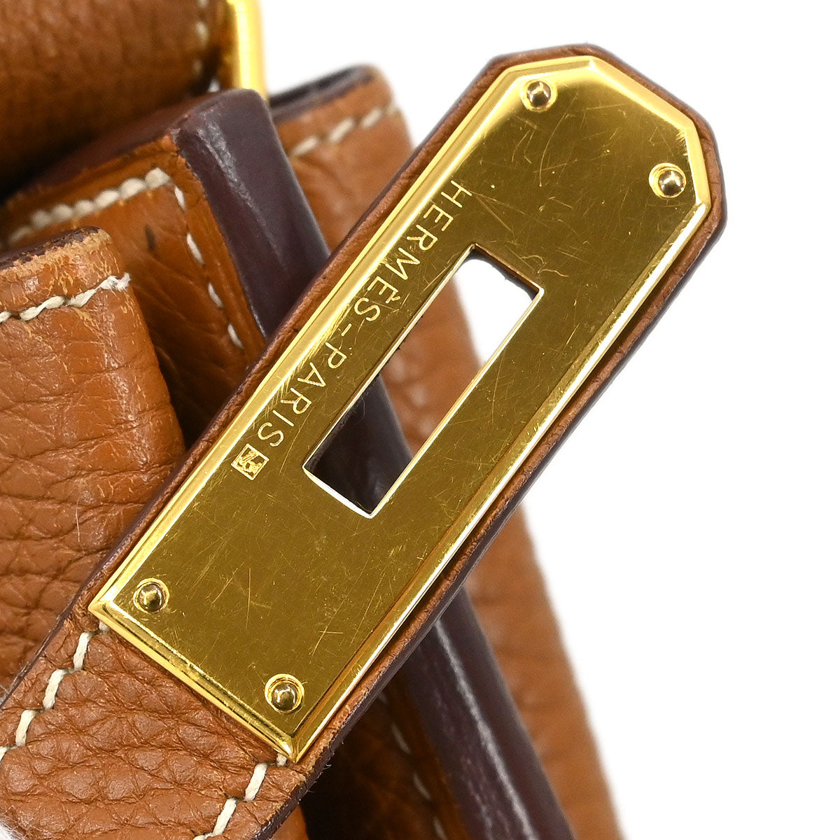 Hermes Gold Togo So Kelly 22 Shoulder Bag