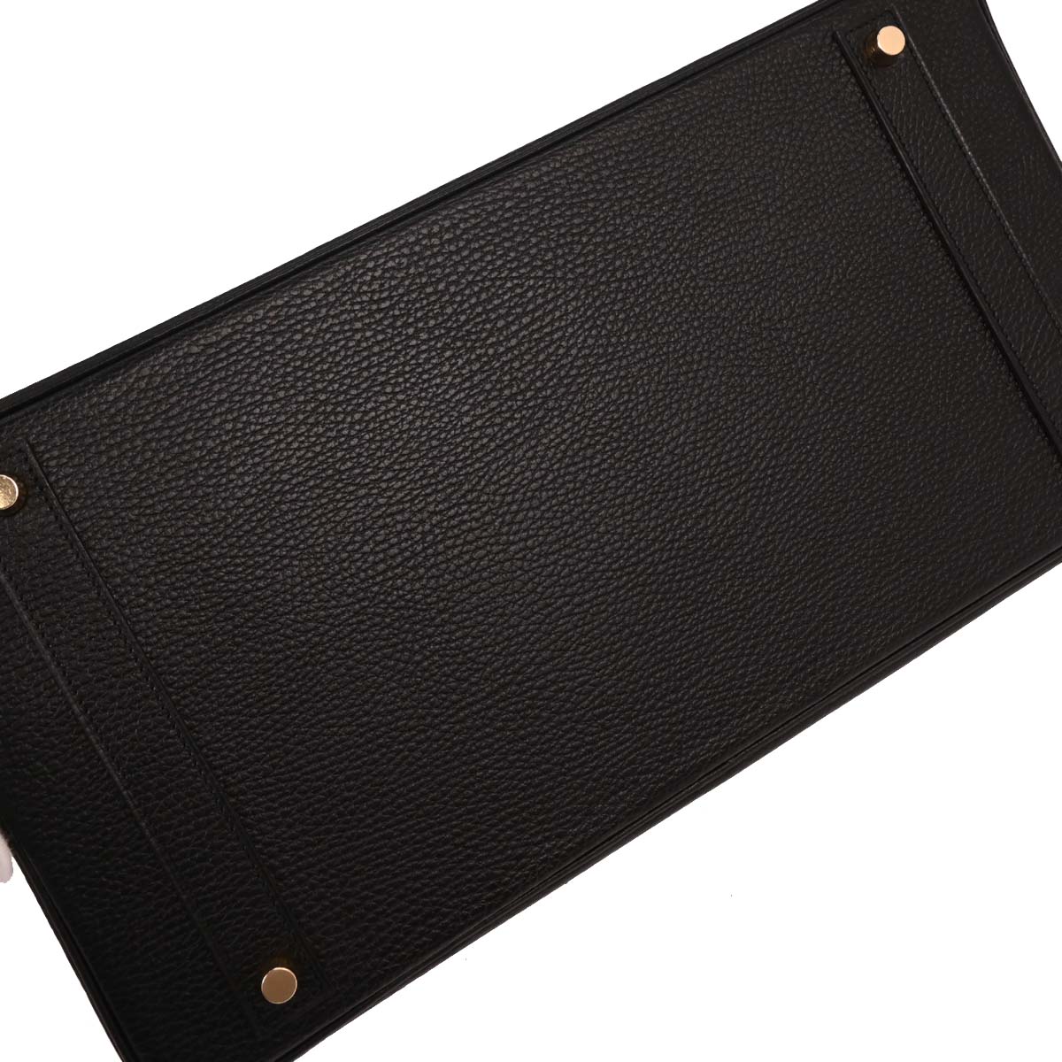 Hermes Black Ardennes Birkin 40 Handbag