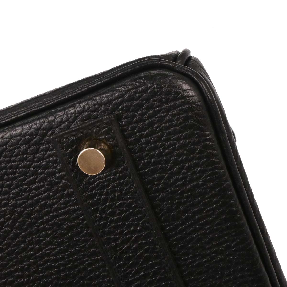 Hermes Black Ardennes Birkin 40 Handbag