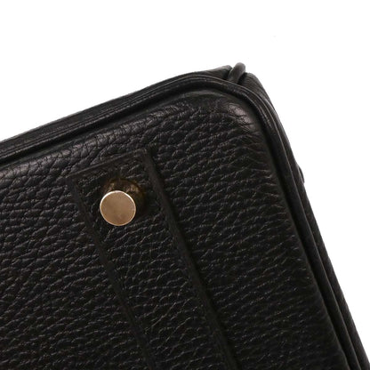 Hermes Black Ardennes Birkin 40 Handbag
