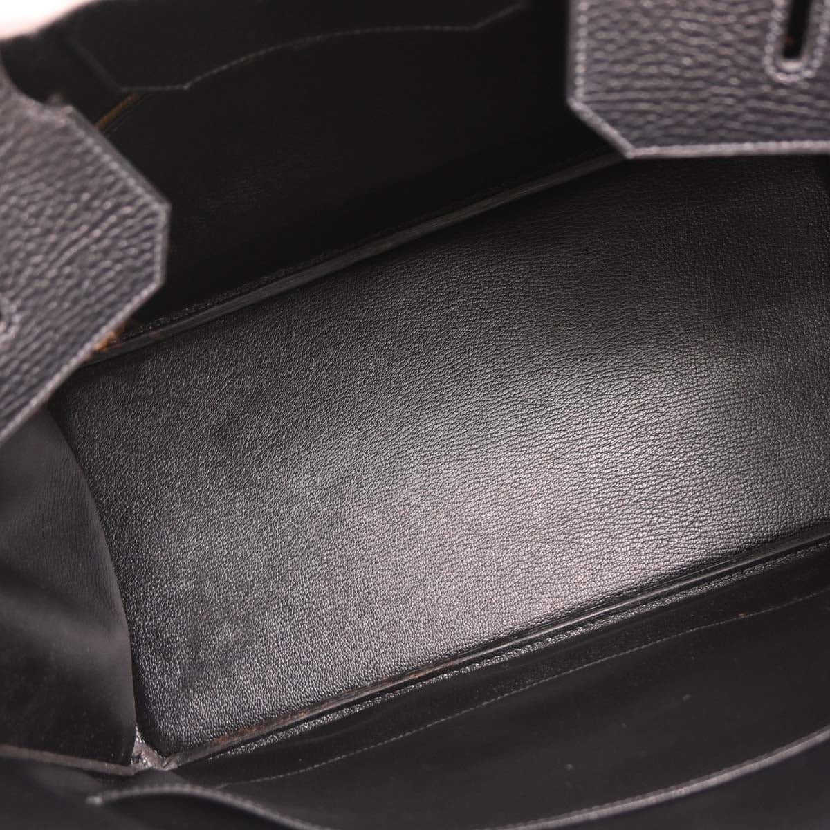 Hermes Black Ardennes Birkin 40 Handbag