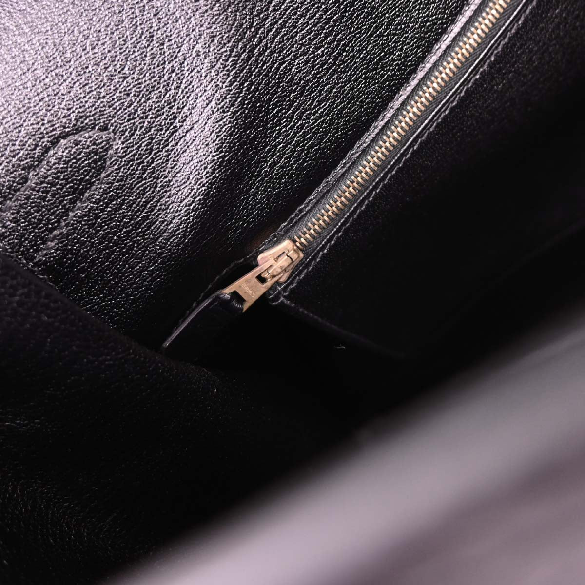 Hermes Black Ardennes Birkin 40 Handbag