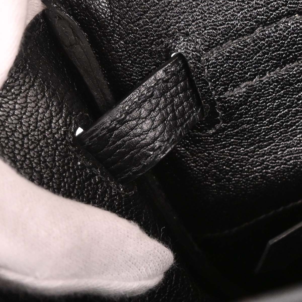 Hermes Black Ardennes Birkin 40 Handbag