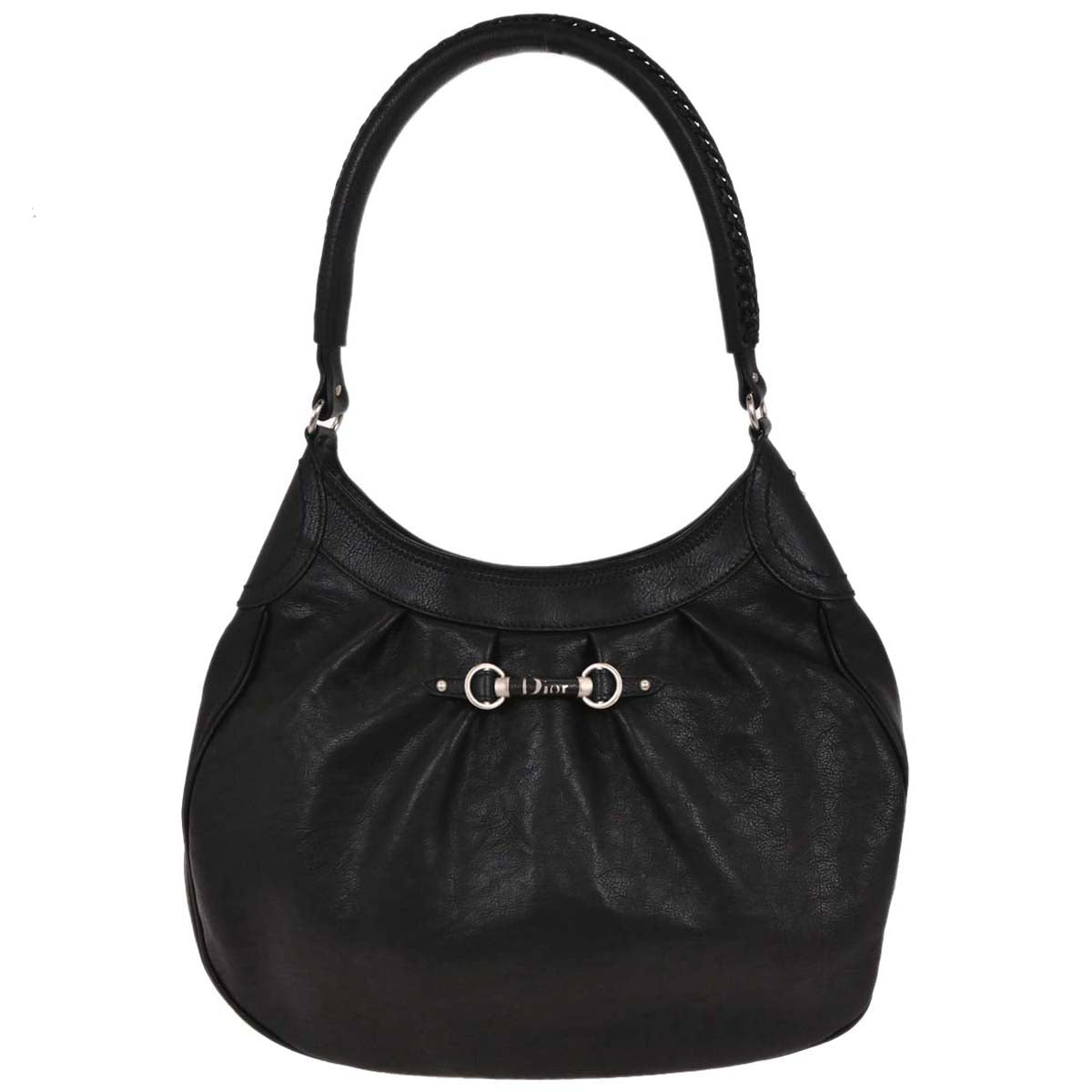 Christian Dior Black Hobo Handbag