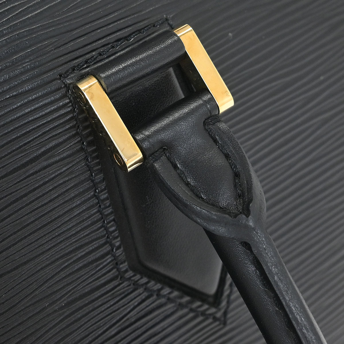 Louis Vuitton Black Epi Jasmin Handbag M52082