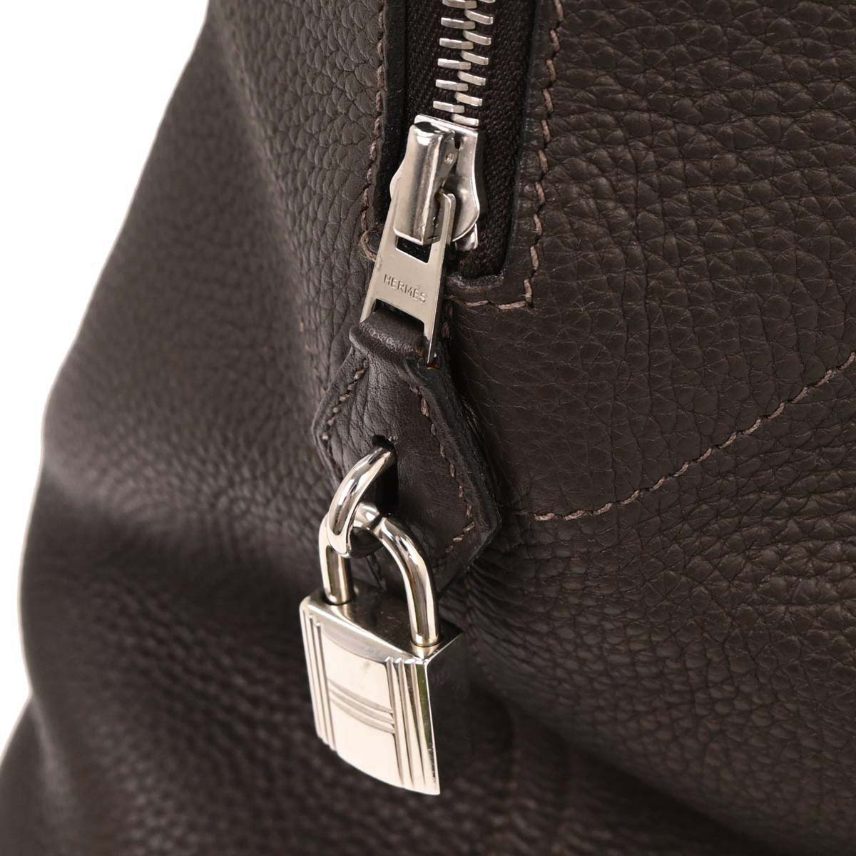 Hermes Cafe Taurillon Clemence Bolide 45 Handbag