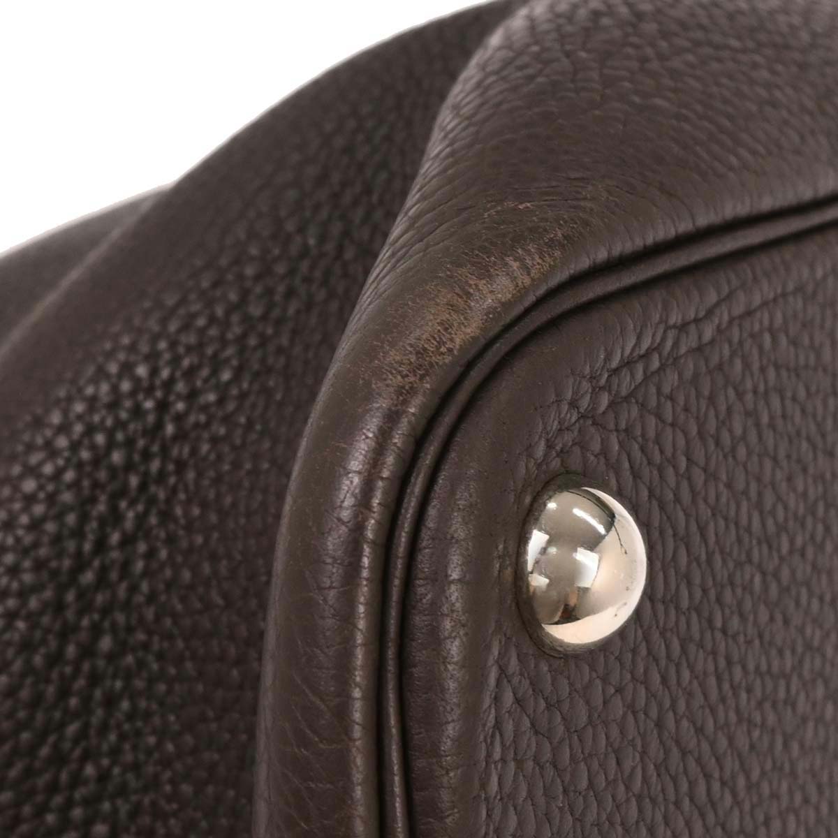 Hermes Cafe Taurillon Clemence Bolide 45 Handbag