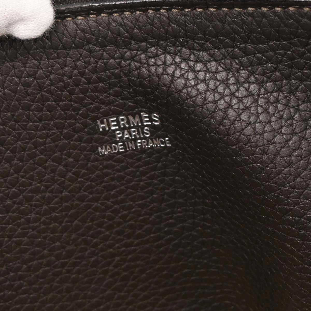 Hermes Cafe Taurillon Clemence Bolide 45 Handbag