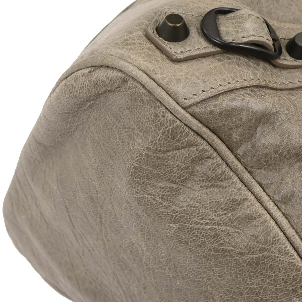 Balenciaga Gray Classic Velo 2way Shoulder Handbag