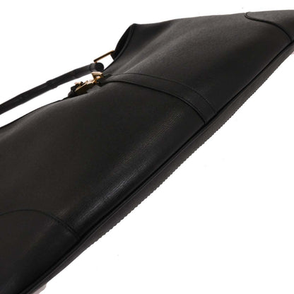 Gucci Black Kandinsky Bamboo Hobo Handbag