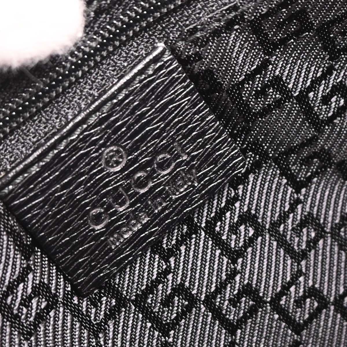 Gucci Black Kandinsky Bamboo Hobo Handbag