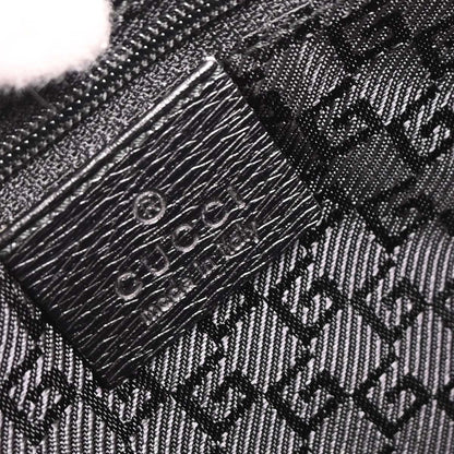 Gucci Black Kandinsky Bamboo Hobo Handbag