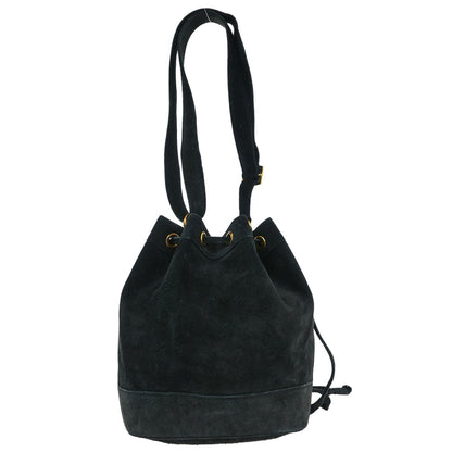 Hermes Black Doblis Market PM Bucket Shoulder Bag