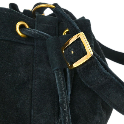 Hermes Black Doblis Market PM Bucket Shoulder Bag