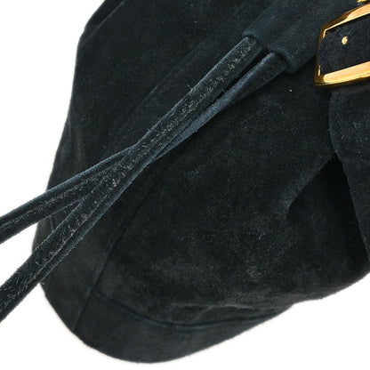 Hermes Black Doblis Market PM Bucket Shoulder Bag