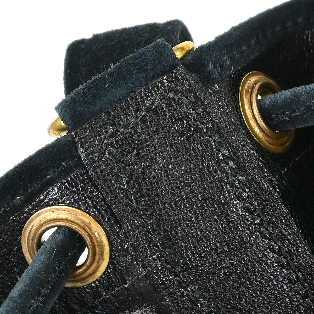 Hermes Black Doblis Market PM Bucket Shoulder Bag