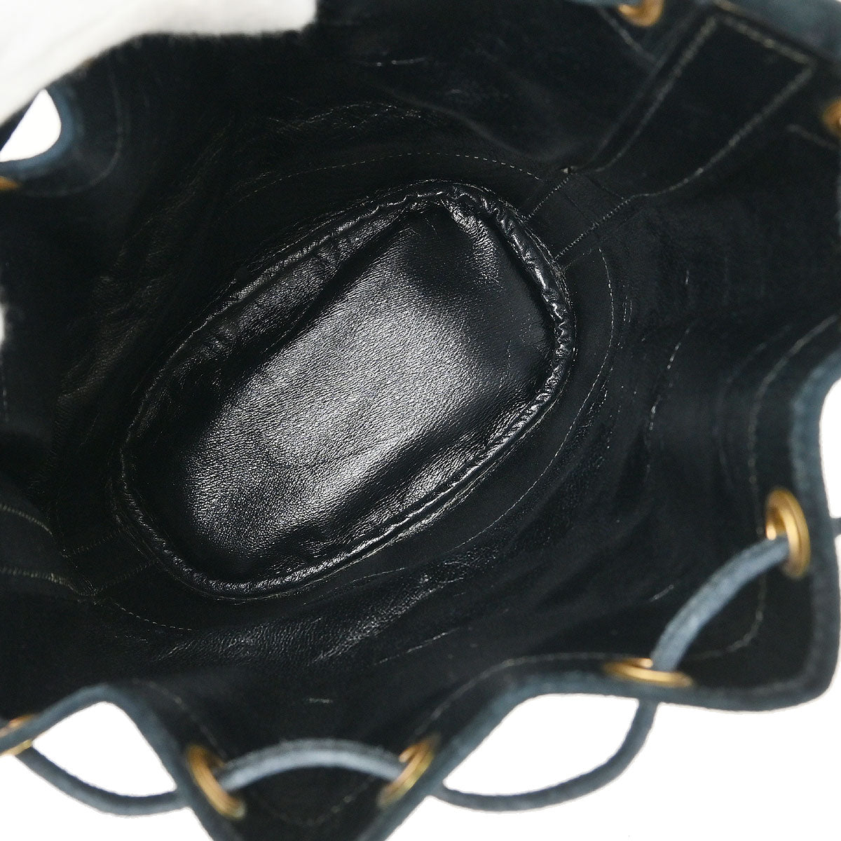 Hermes Black Doblis Market PM Bucket Shoulder Bag