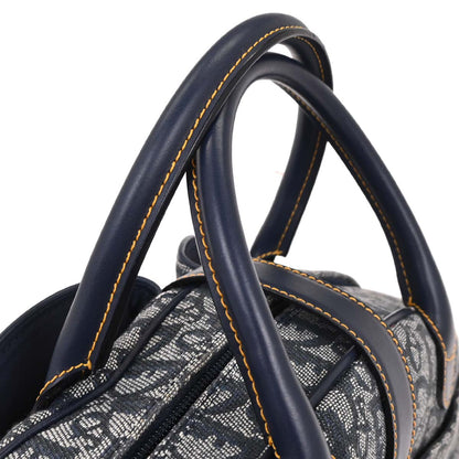 Christian Dior Navy Double Saddle Trotter Handbag