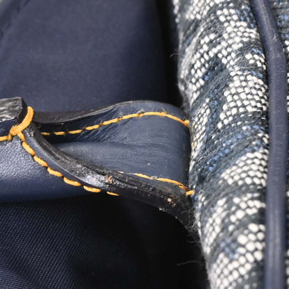 Christian Dior Navy Double Saddle Trotter Handbag