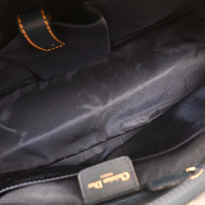 Christian Dior Navy Double Saddle Trotter Handbag