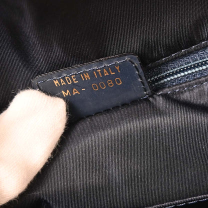 Christian Dior Navy Double Saddle Trotter Handbag