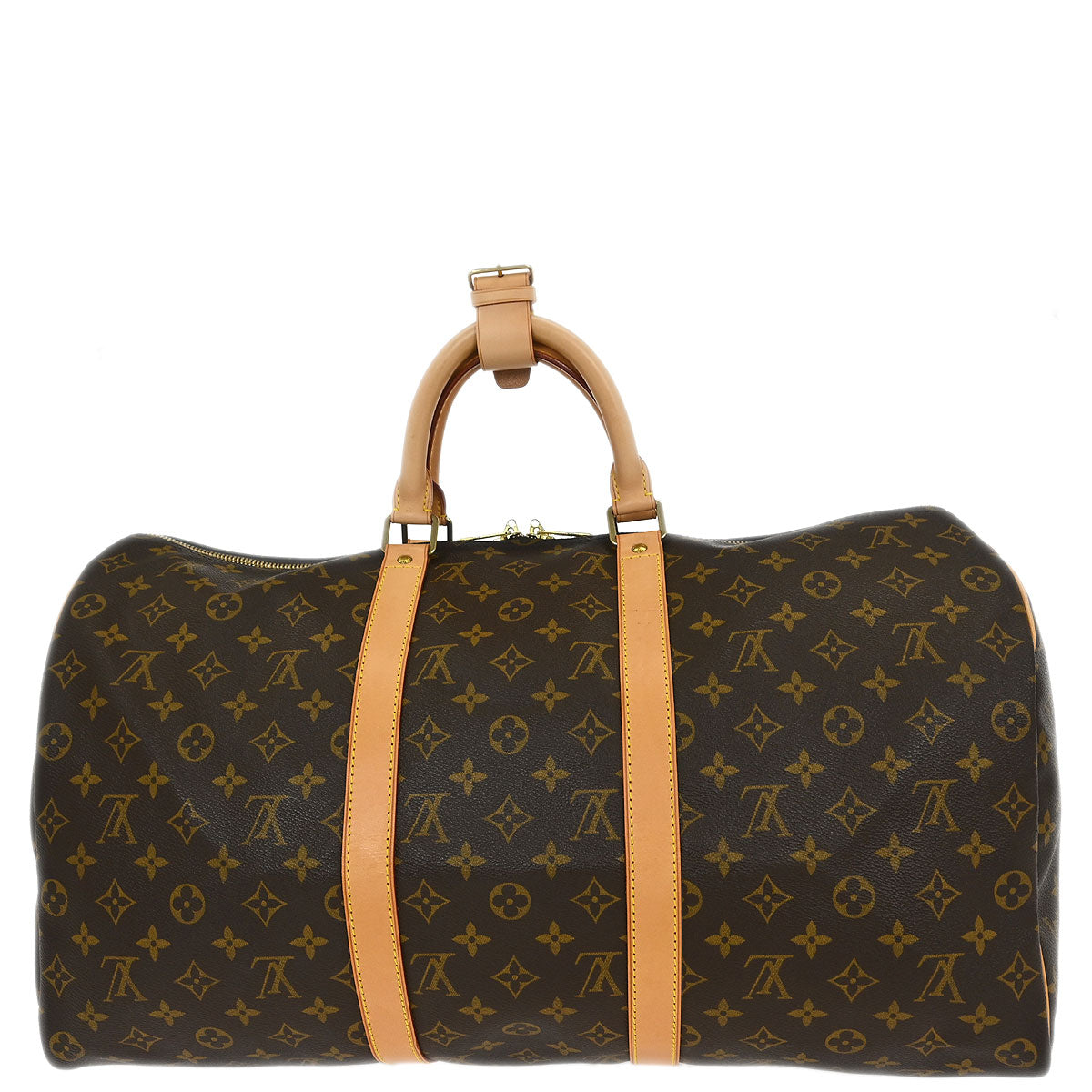 Louis Vuitton Monogram Keepall 50 Duffle Travel Handbag M41426