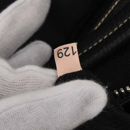 Prada Black Nylon Leather Shoulder Bag