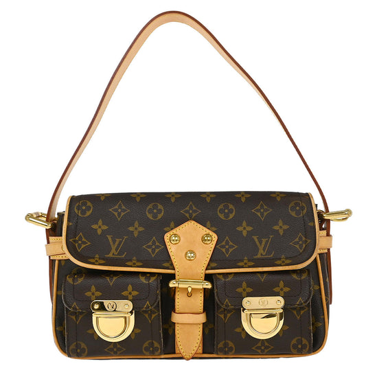 Louis Vuitton Monogram Hudson PM Shoulder Bag M40027