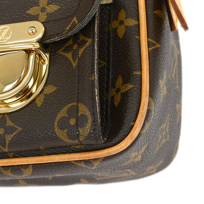 Louis Vuitton Monogram Hudson PM Shoulder Bag M40027