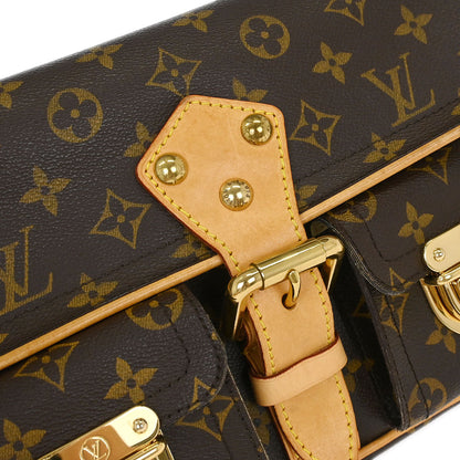 Louis Vuitton Monogram Hudson PM Shoulder Bag M40027