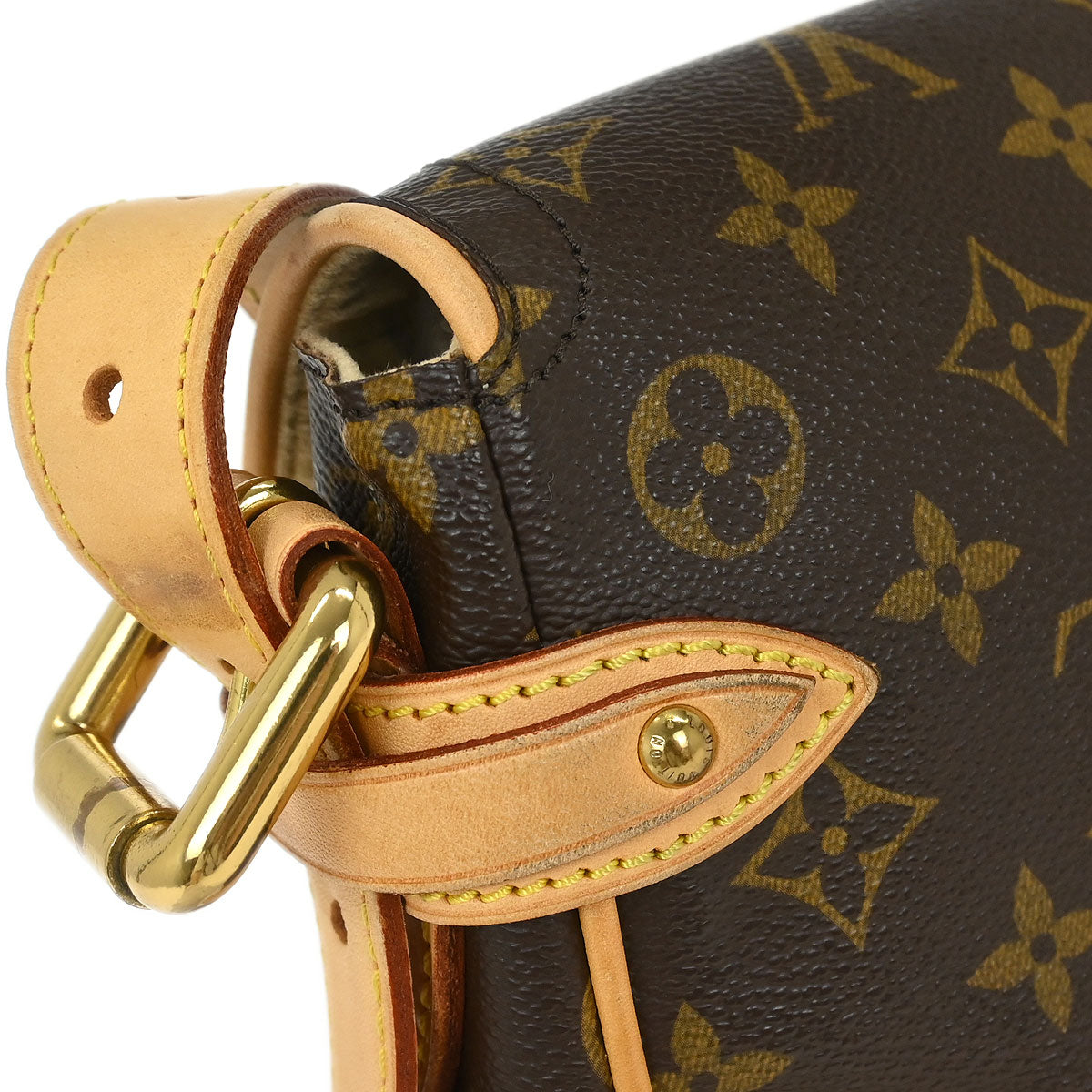 Louis Vuitton Monogram Hudson PM Shoulder Bag M40027