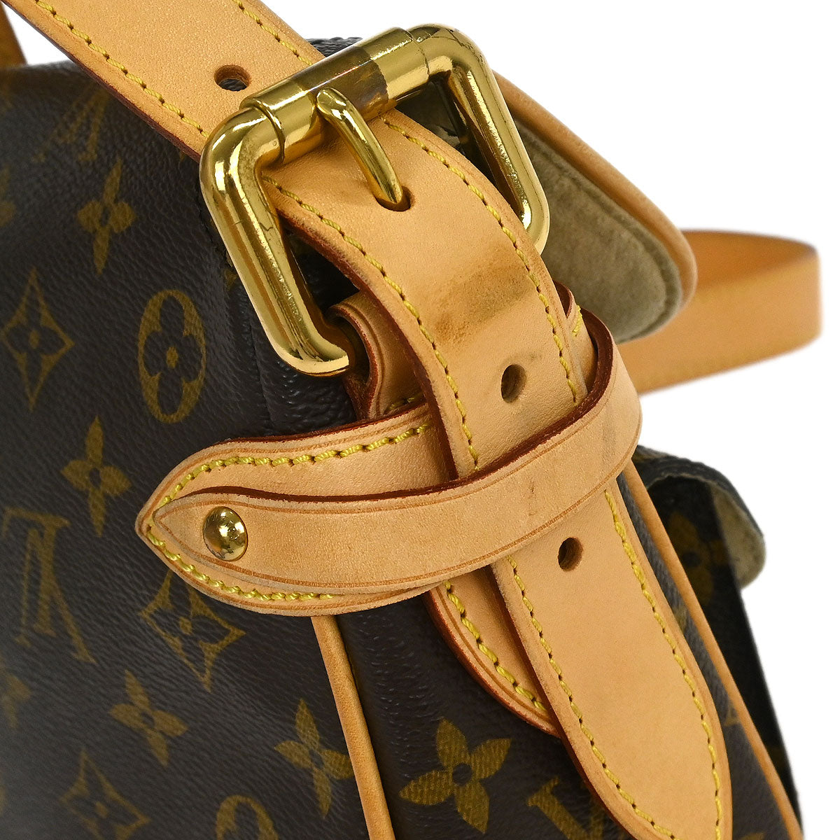 Louis Vuitton Monogram Hudson PM Shoulder Bag M40027