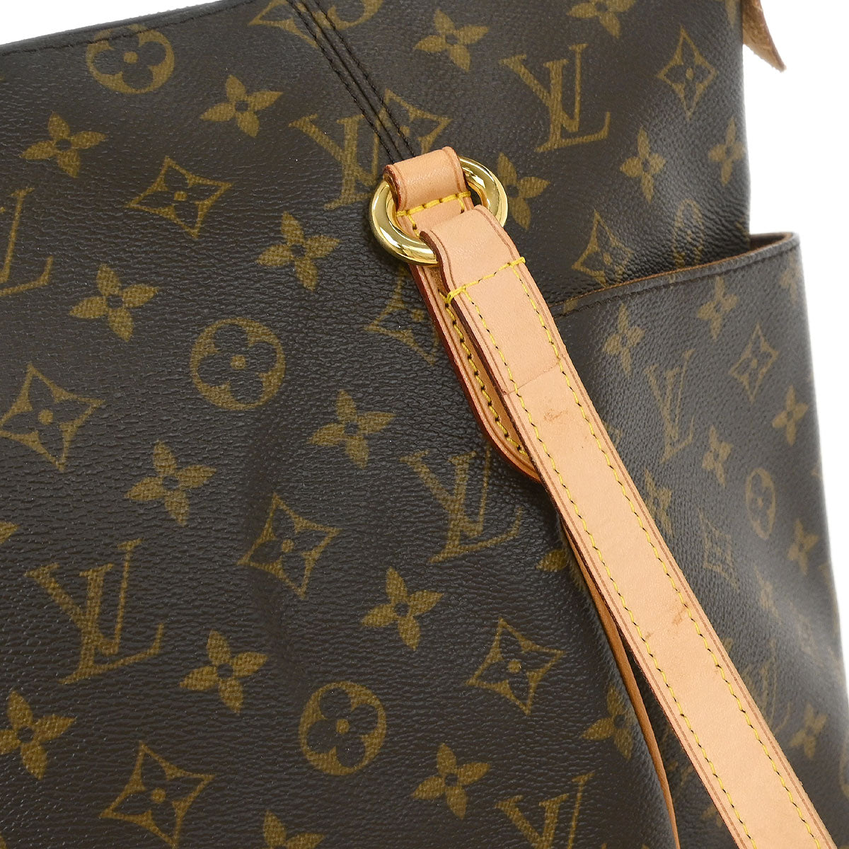 Louis Vuitton Monogram Totally MM Shoulder Tote Bag M56689