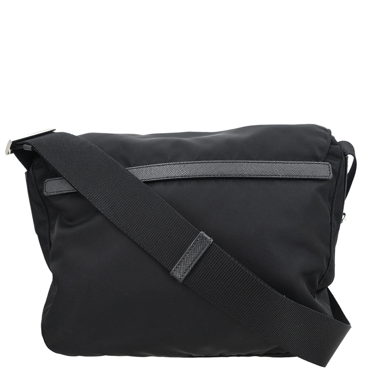 Prada * Black Nylon Shoulder Bag