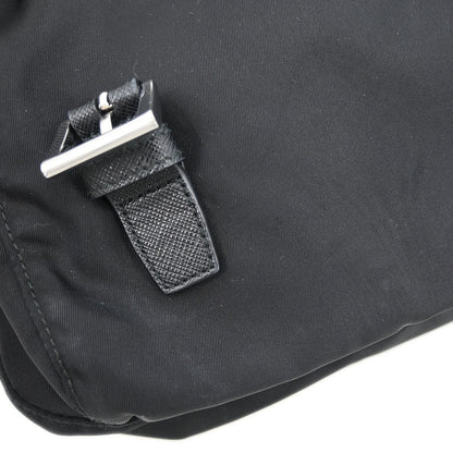 Prada * Black Nylon Shoulder Bag